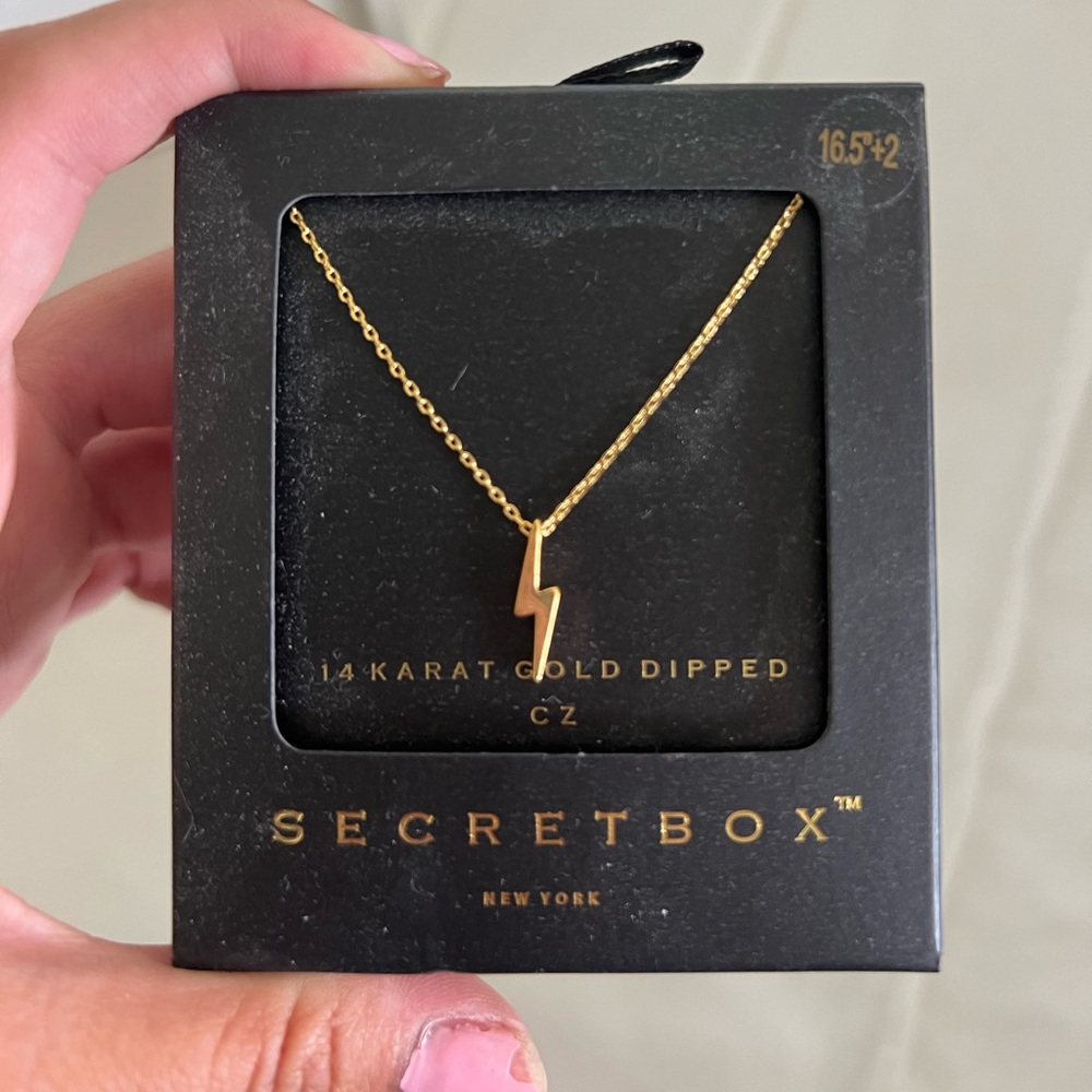 Bolt necklace
